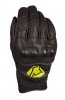 Krátké kožené rukavice YOKO BULSA černý / žlutý L (9)