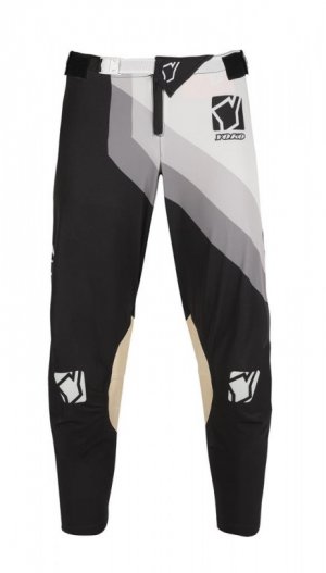 Motokrosové kalhoty YOKO VIILEE černý / bílý 36