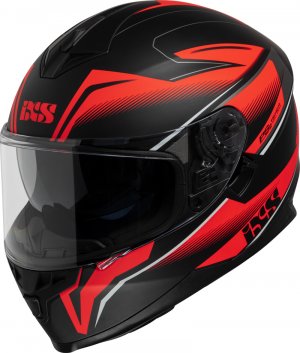 Integrální helma iXS iXS1100 2.3 matná černá-červená S
