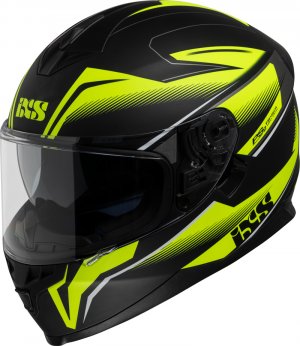Integrální helma iXS iXS1100 2.3 matně černá-neonově žlutá XL