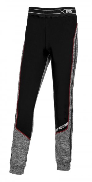 Funkční kalhoty iXS ICE 1.0 černo-šedo-červená L